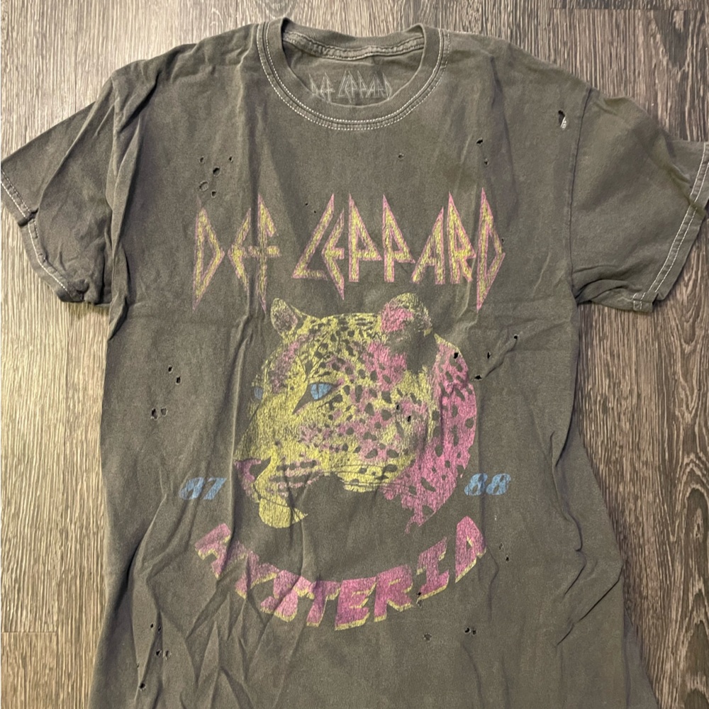 Def Leppard Tee. S/M.